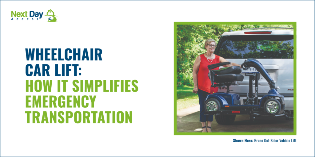 Wheelchair Car Lift National Preparedness Month