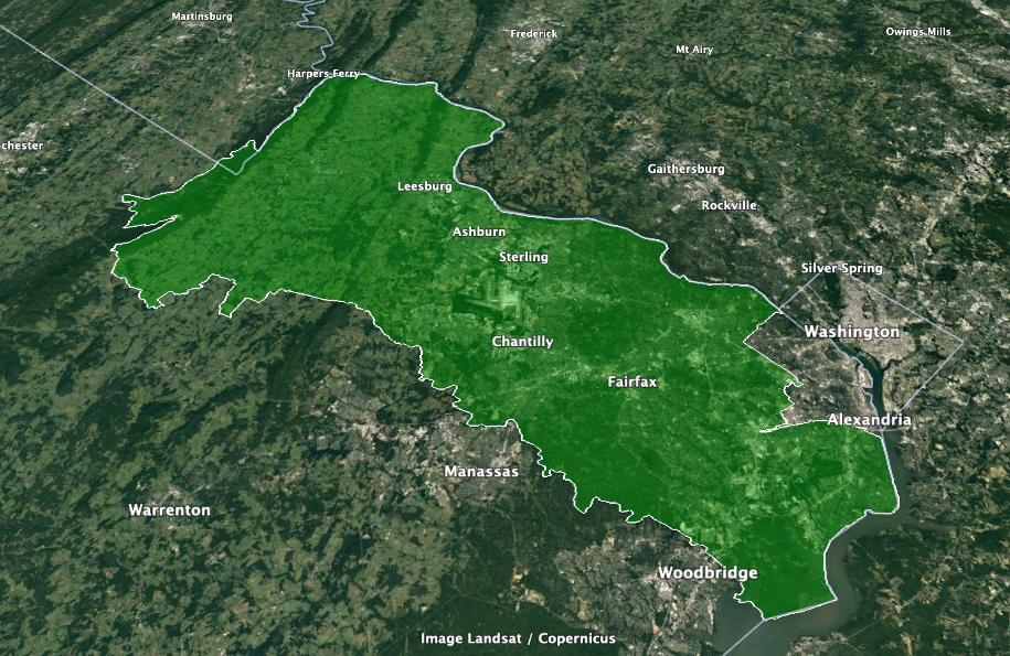 Fairfax Territory Map
