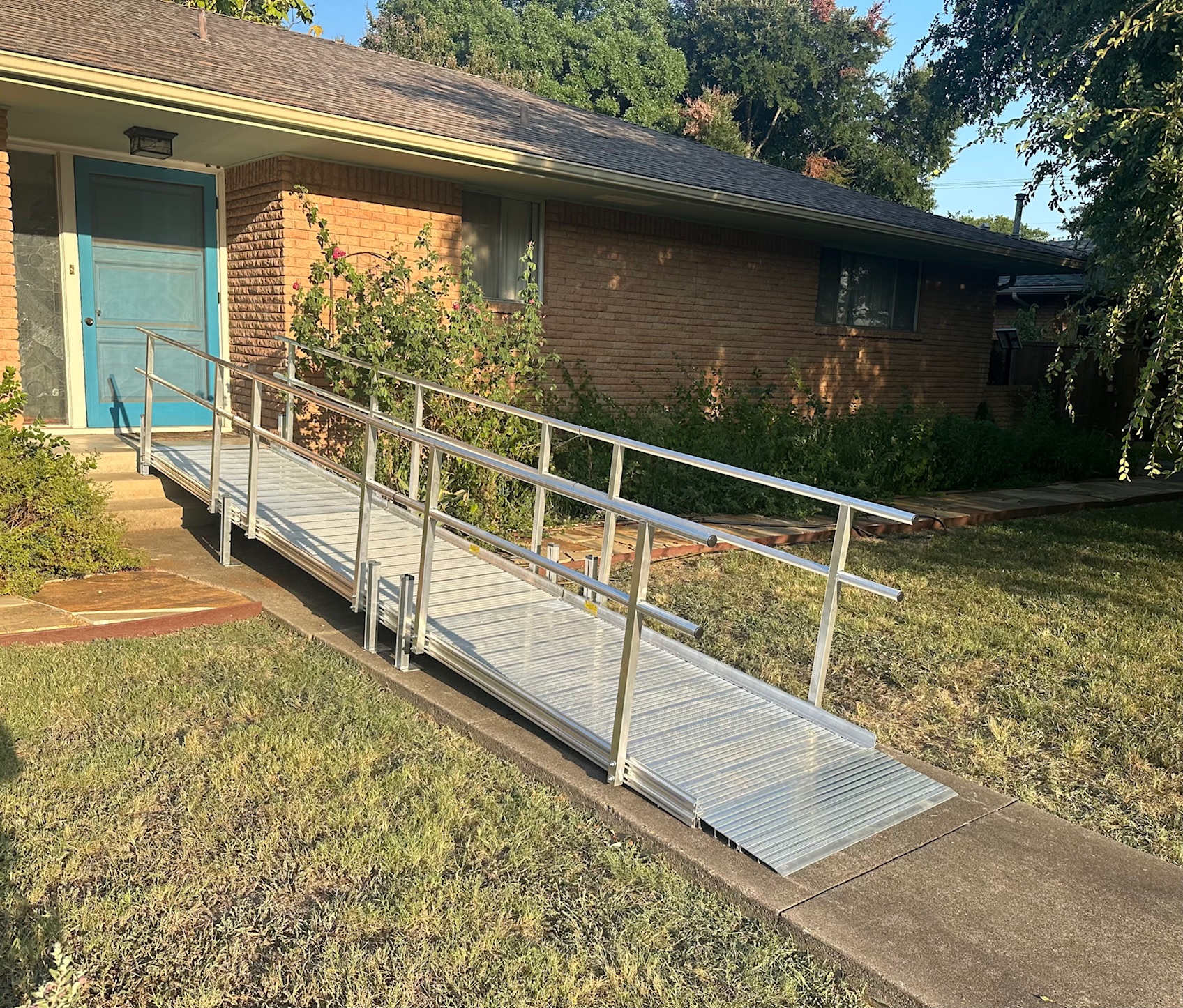 north dallas wheelchair ramp residential
