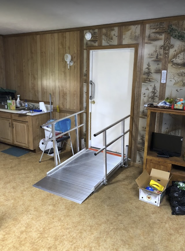 Richmond small garage ramp