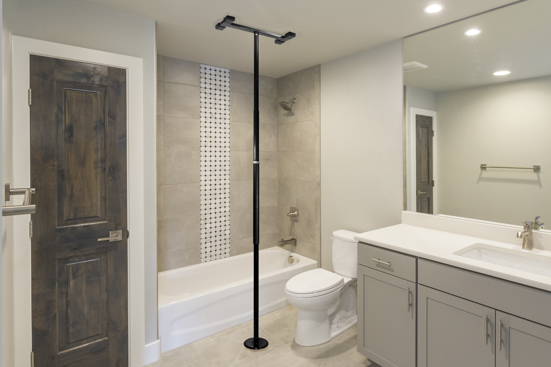 stander security pole grab bar bathroom